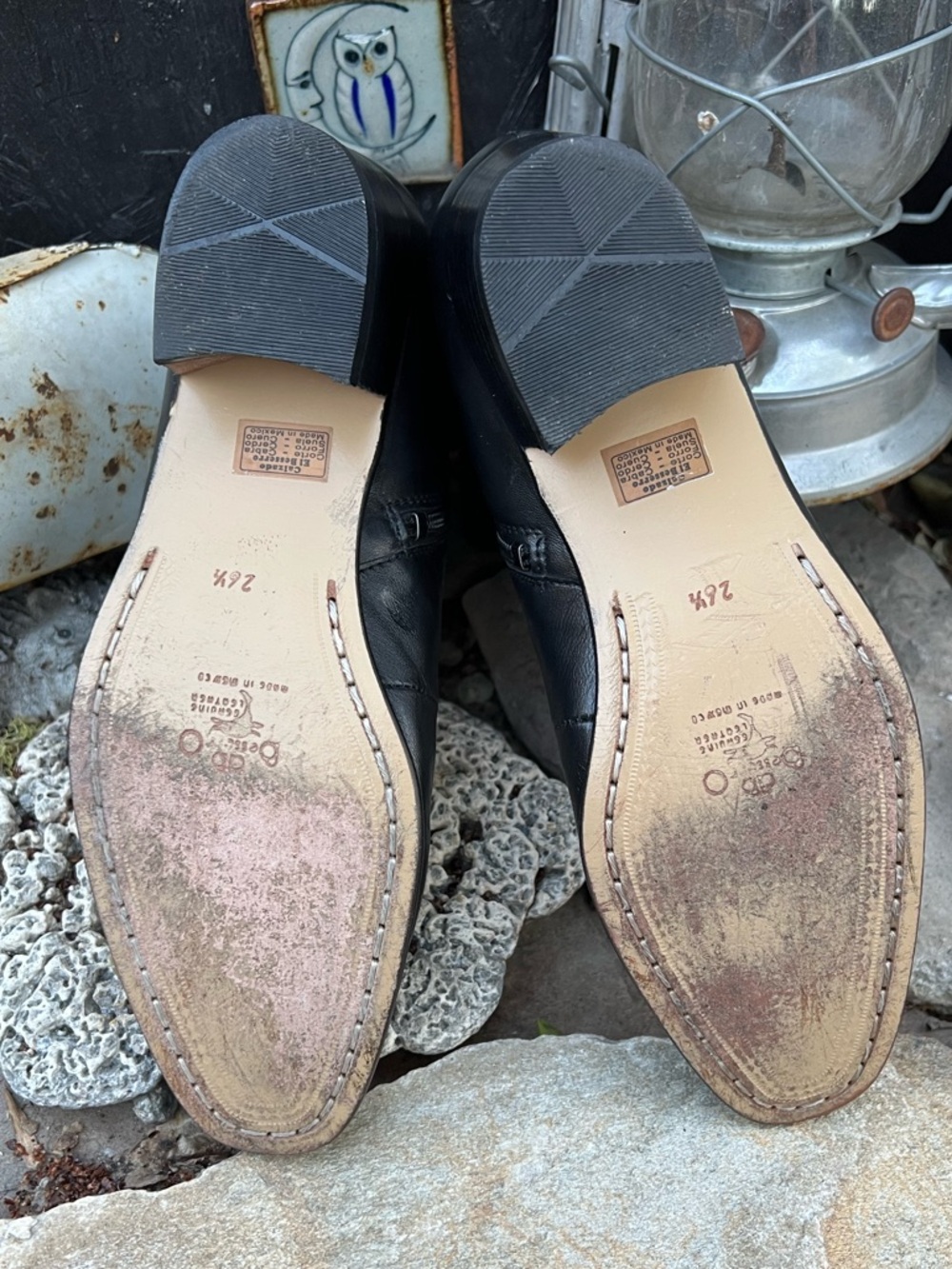 EL Besserro Side Zipper Round Tow Ankle Boots - Picture 6 of 7